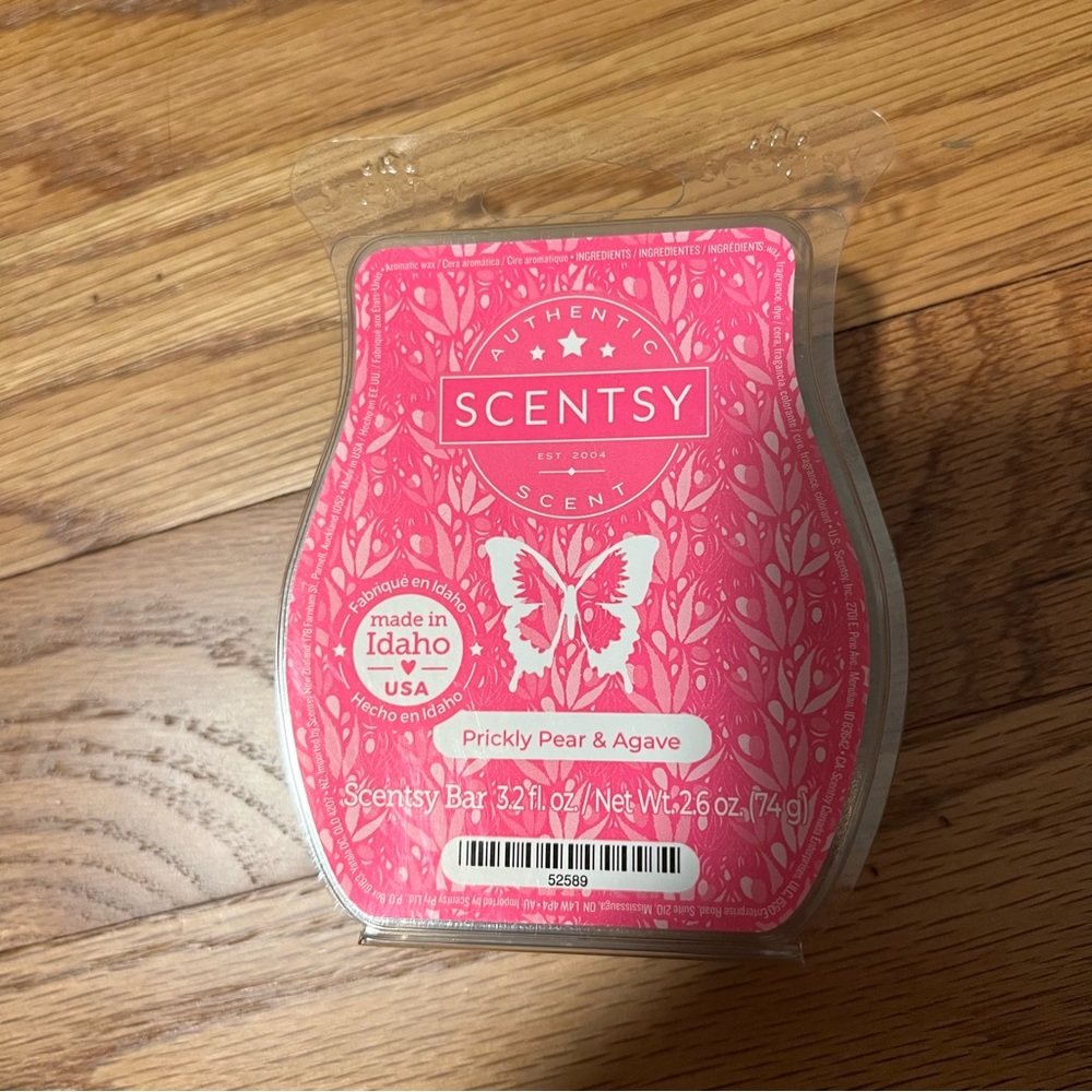 Scents prickly pear & agave wax bar